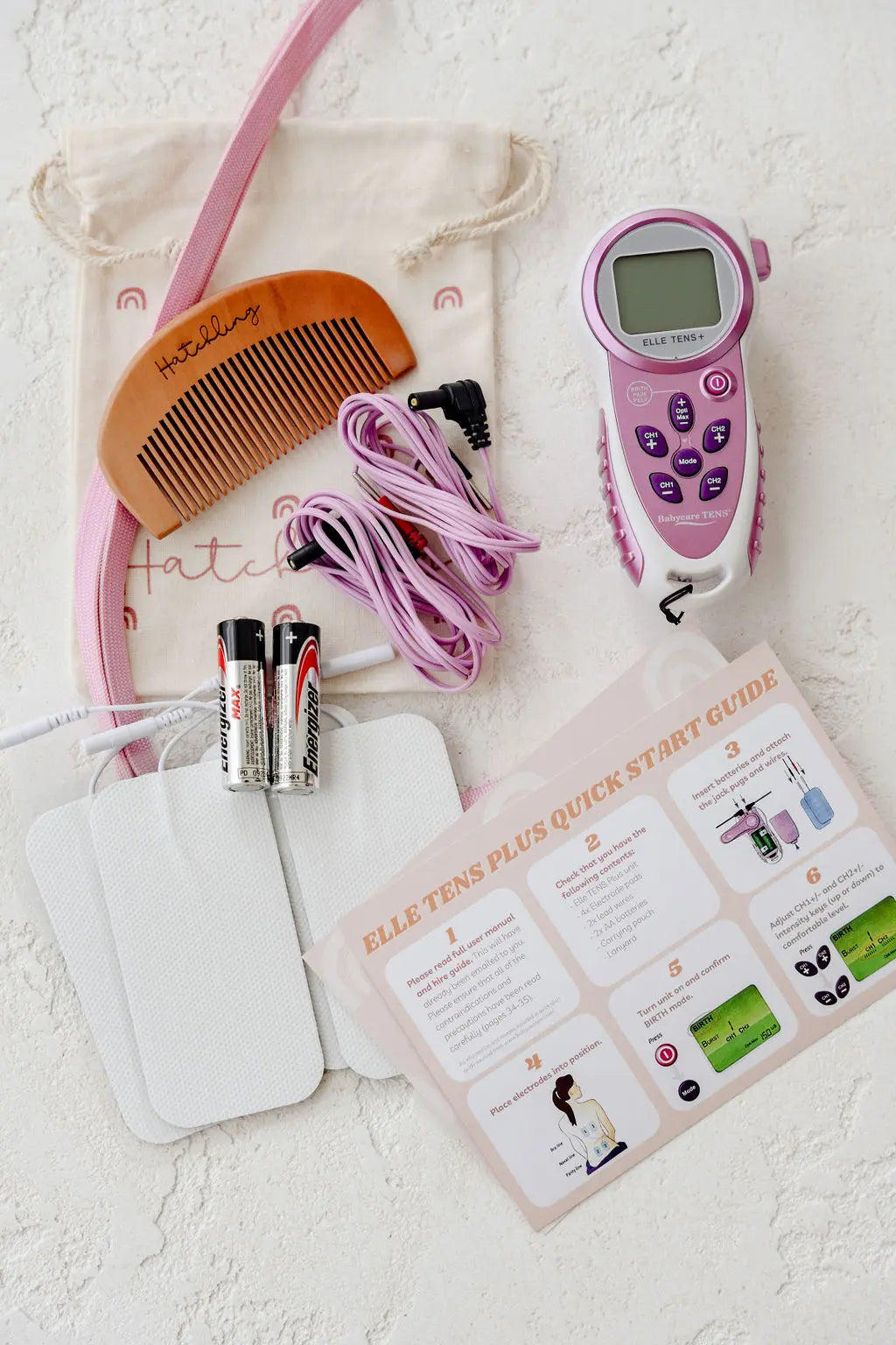 TENS machine hire pack