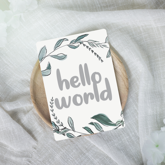 Baby Milestone Cards